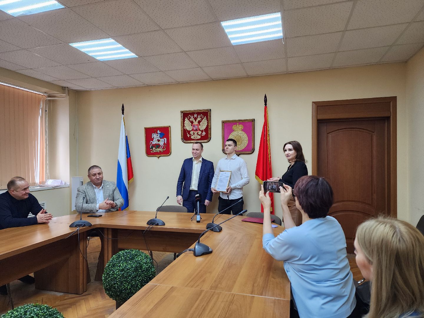 воскресенск, жилищный сертификат, жители, квартира, вручение сертификата,