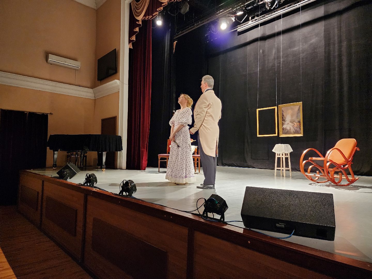 пушкино, спектакль, премьера спектакля, любительский театр, тургенев,