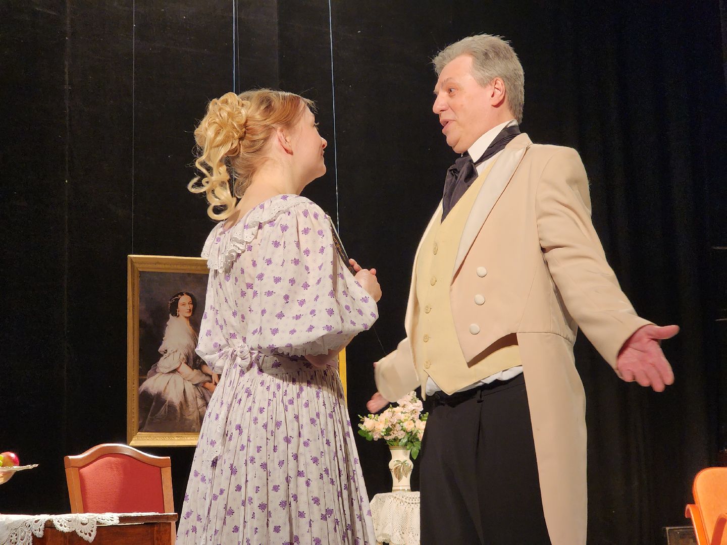 пушкино, спектакль, премьера спектакля, любительский театр, тургенев,