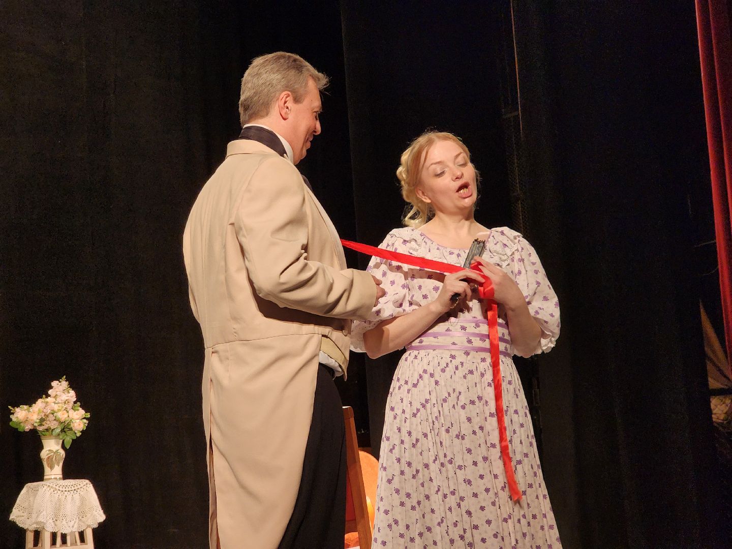 пушкино, спектакль, премьера спектакля, любительский театр, тургенев,