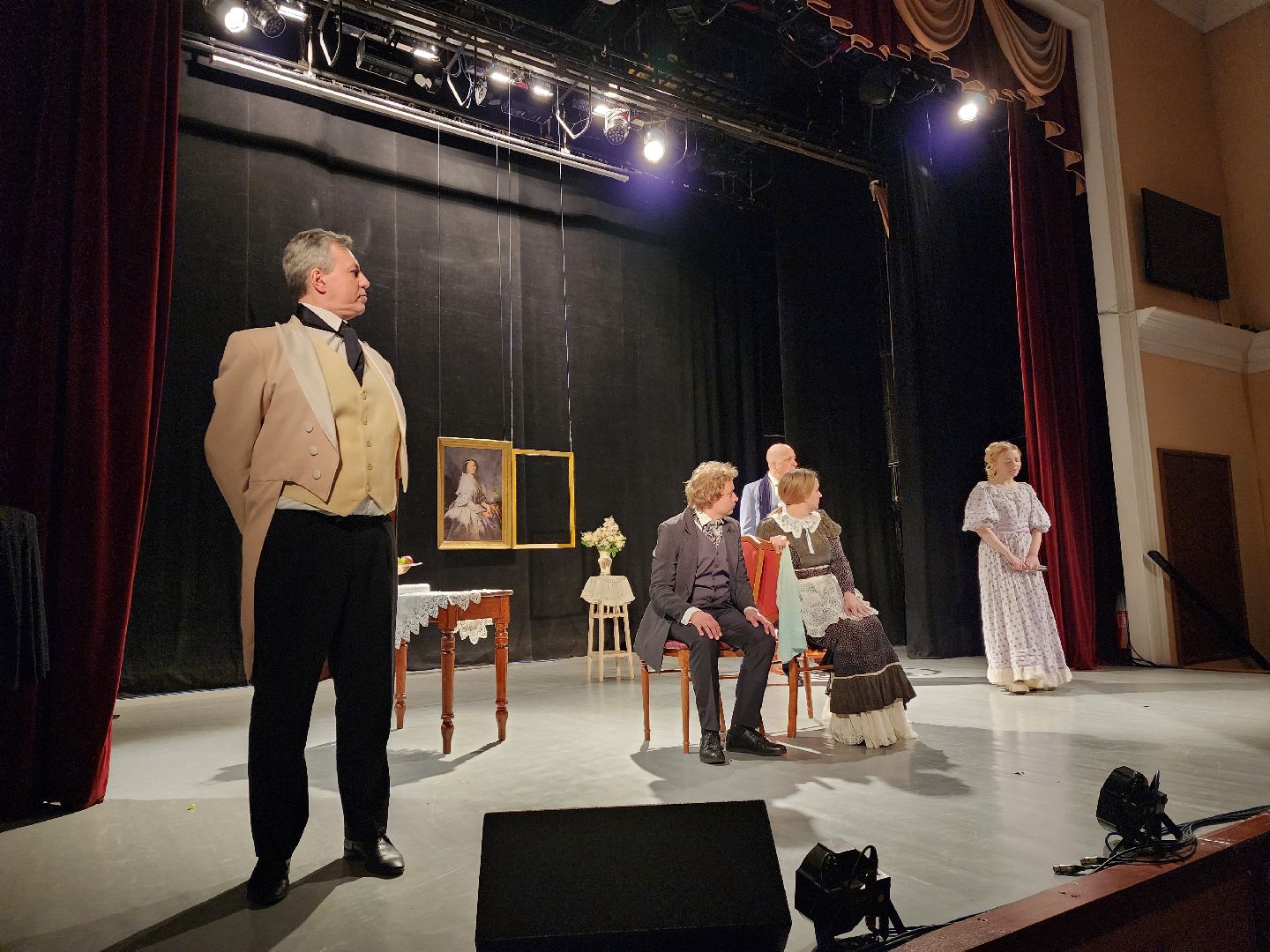 пушкино, спектакль, премьера спектакля, любительский театр, тургенев,