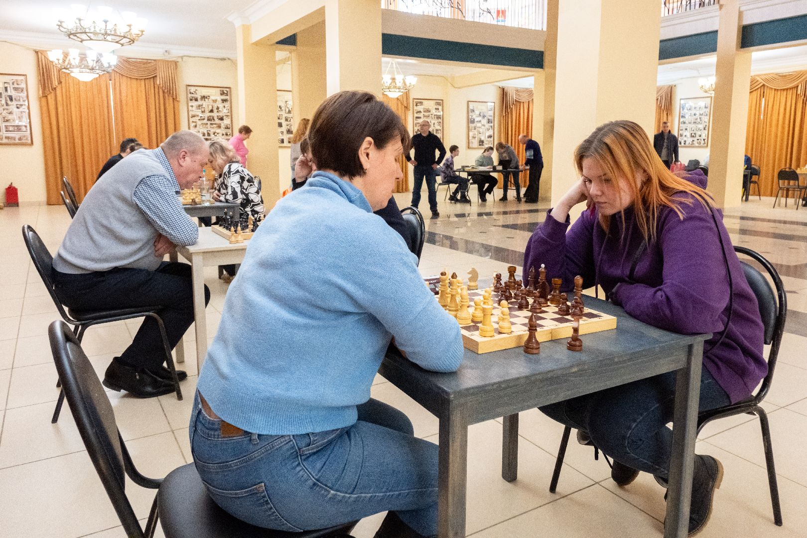 лыткарино, шахматы, трудовые коллективы, соревнования,