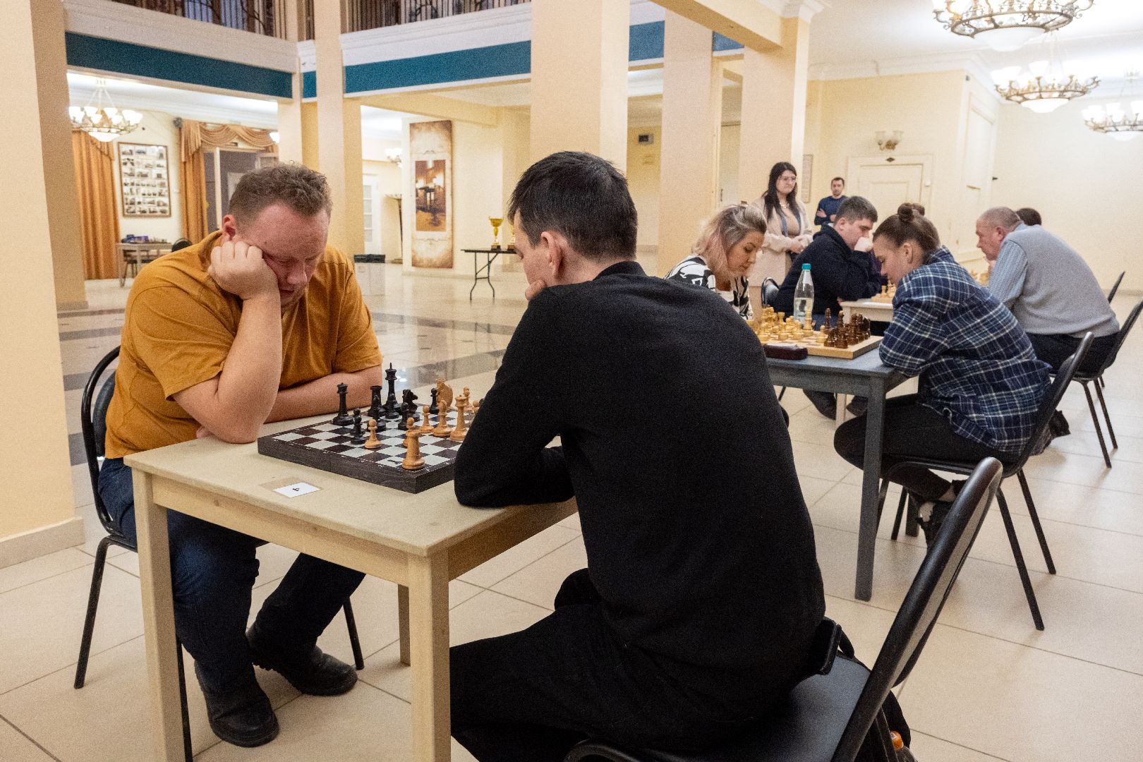 лыткарино, шахматы, трудовые коллективы, соревнования,