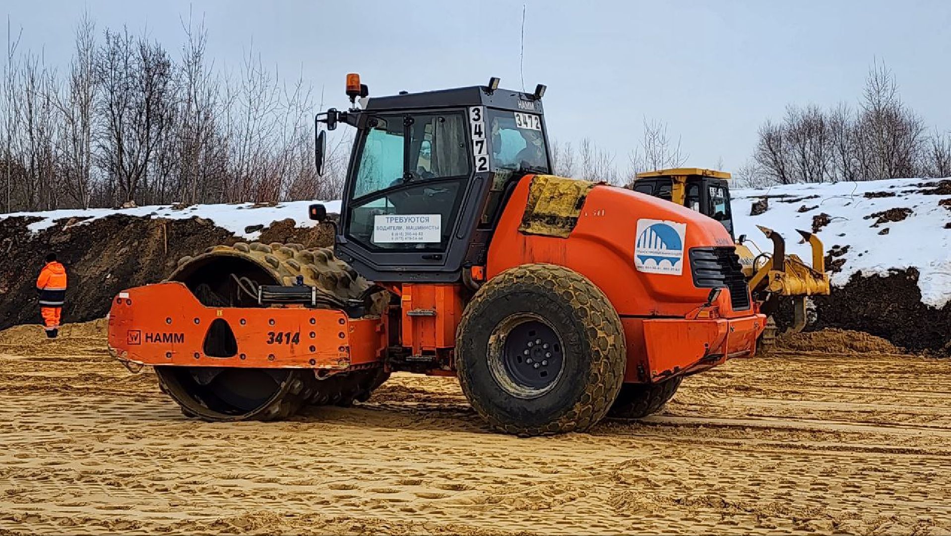 поселок Октябрьский, строители, Безопасные качественные дороги,