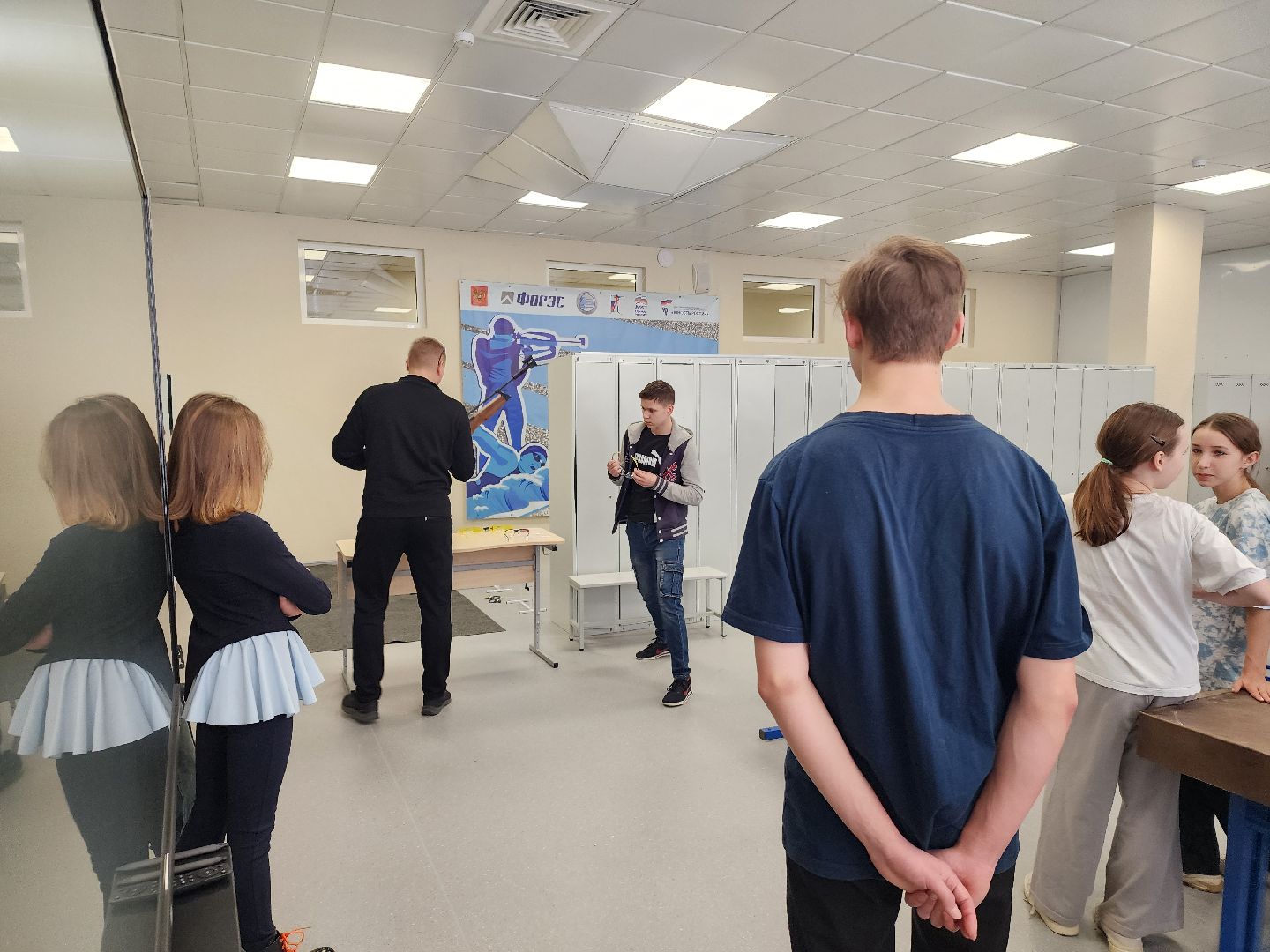 стрельба, биатлон, школы, точка роста,