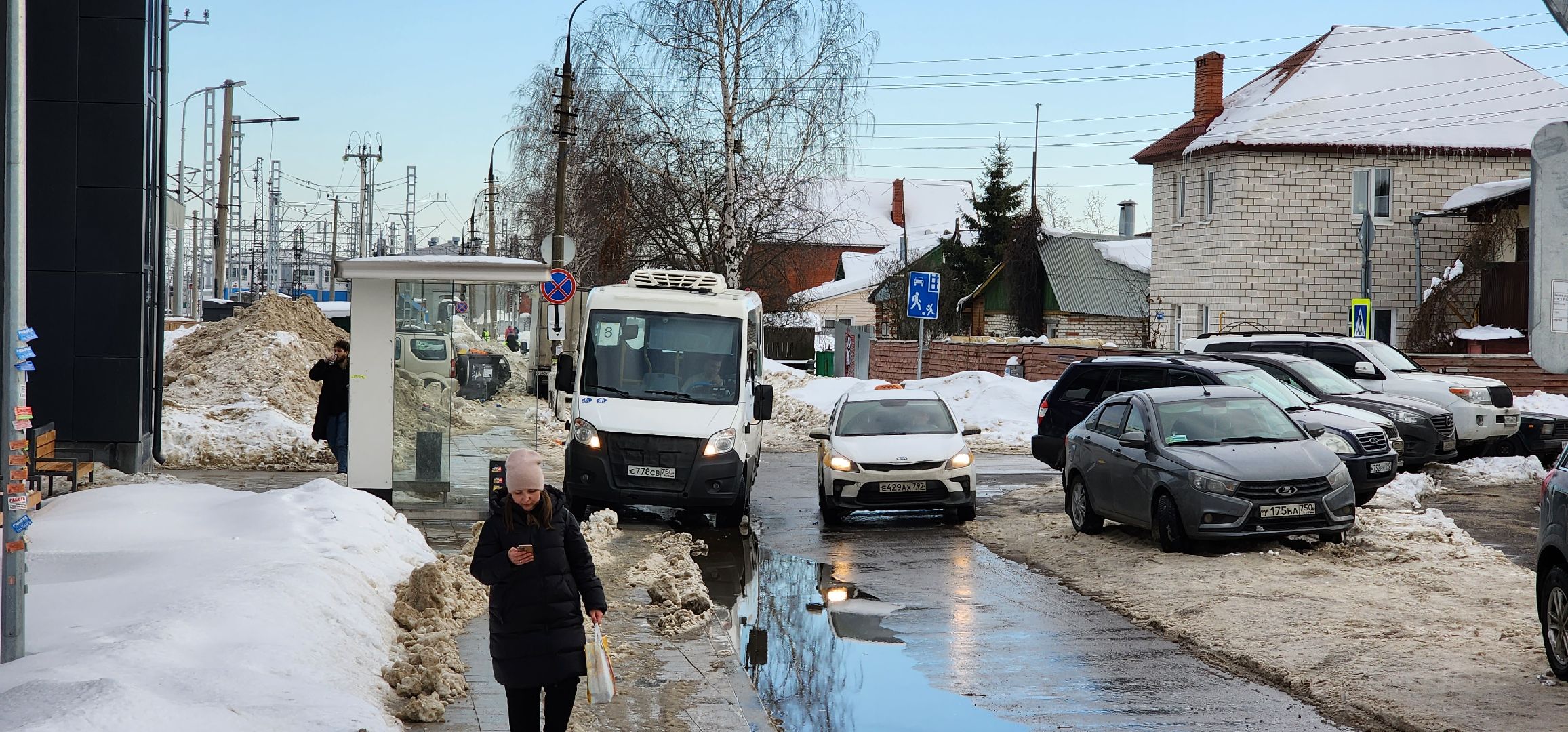 раменское, транспорт, автобусный маршрут 8, заезд к платформе ипподром,
