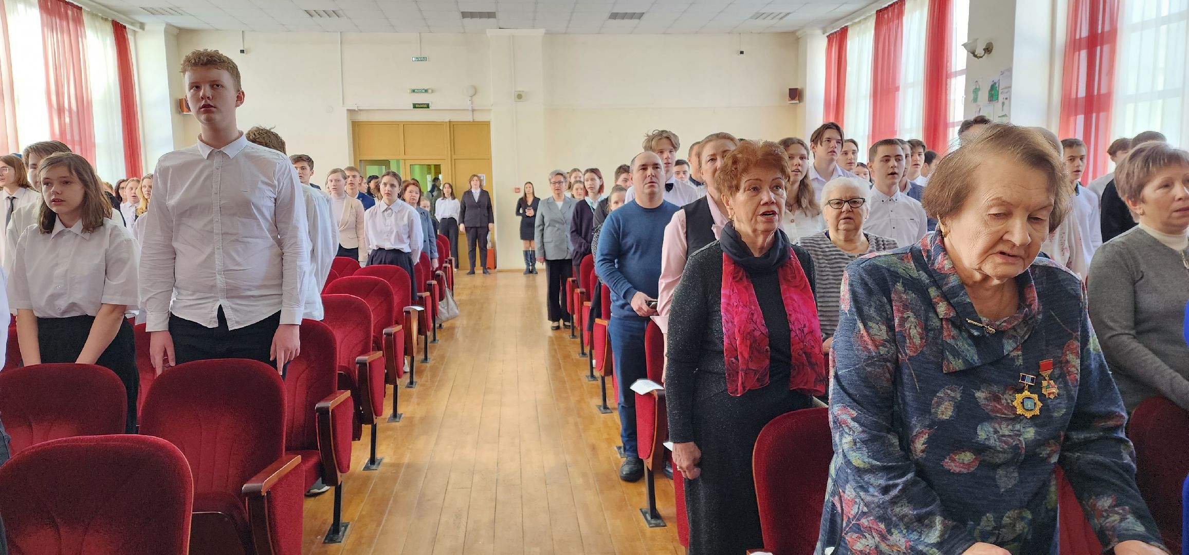 раменское, общество, парта героя, памятное мероприятие в школе 19,