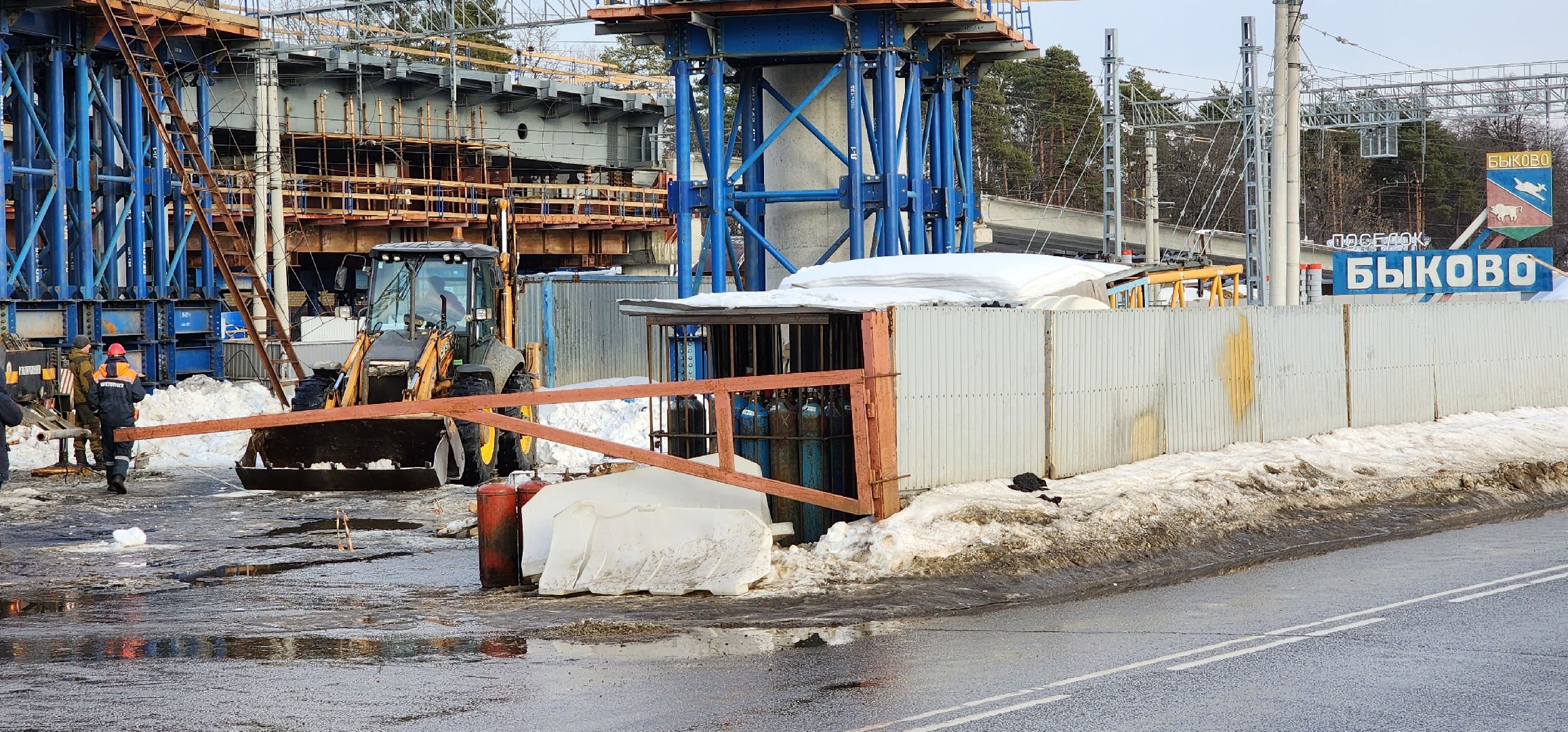 раменское, строительство, путепрлвод быково,