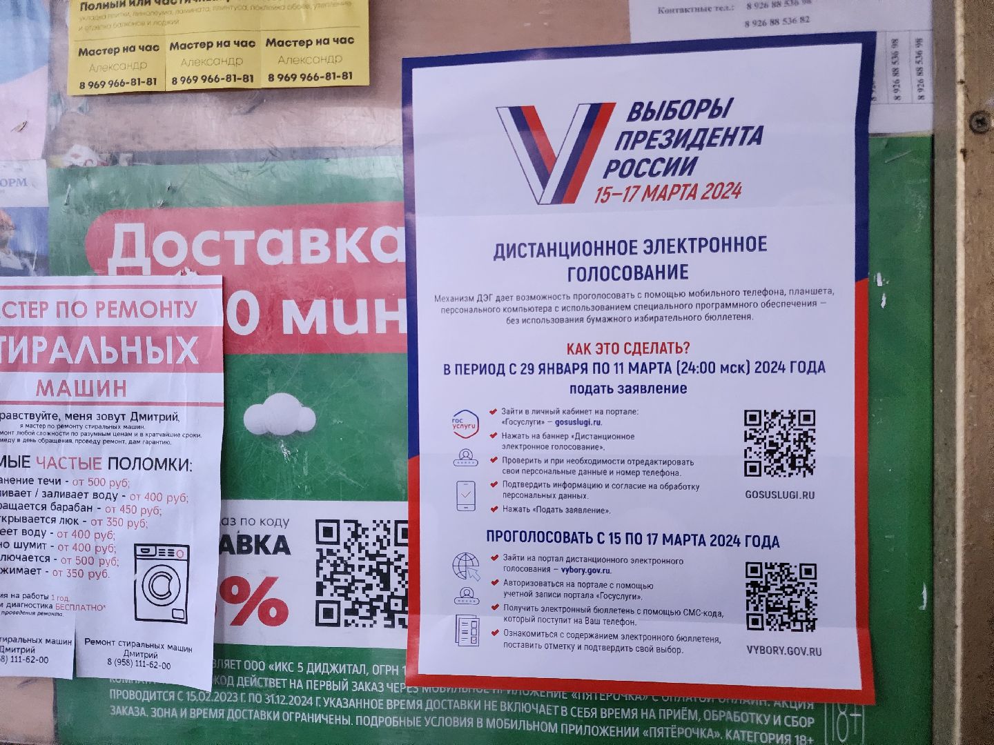 Подольск, Выборы Президента, уик, информаторы уик,