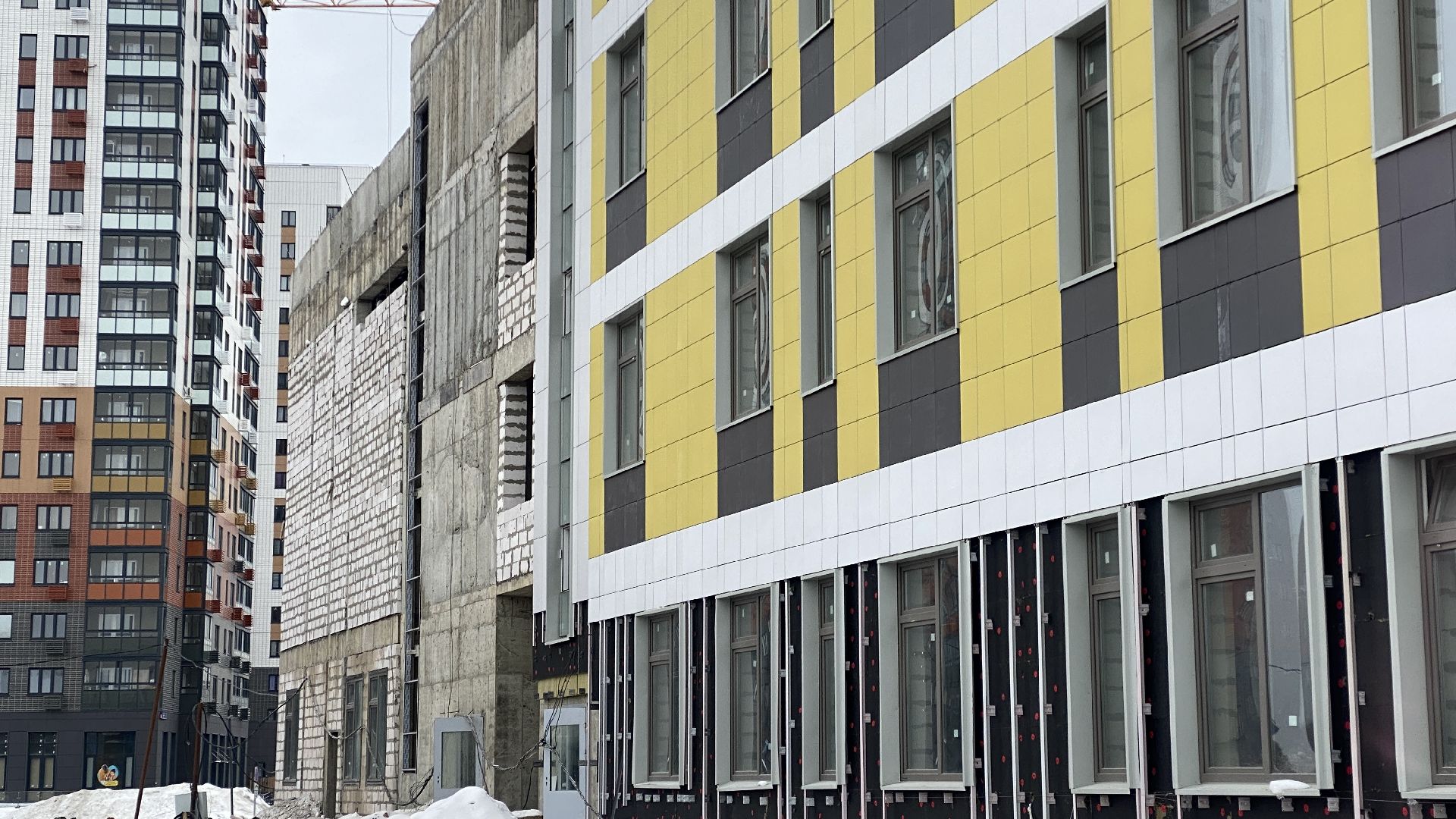 Южное Бутово, строителтство, школа, строительство школы, современная школа,