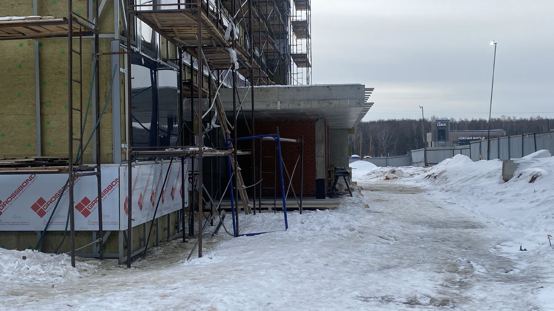 строительство, поликлиника, южное бутово, социальные объекты, строительство поликлиник в новом жк,