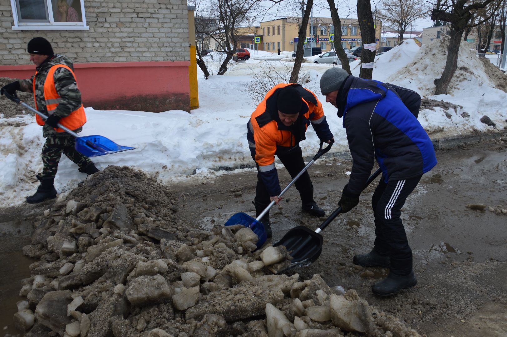 гололед, гололедица, шатура, жкх и благоустройство, жкх подмосковье, дороги подмосковья, дворы, уборка снега и наледи,