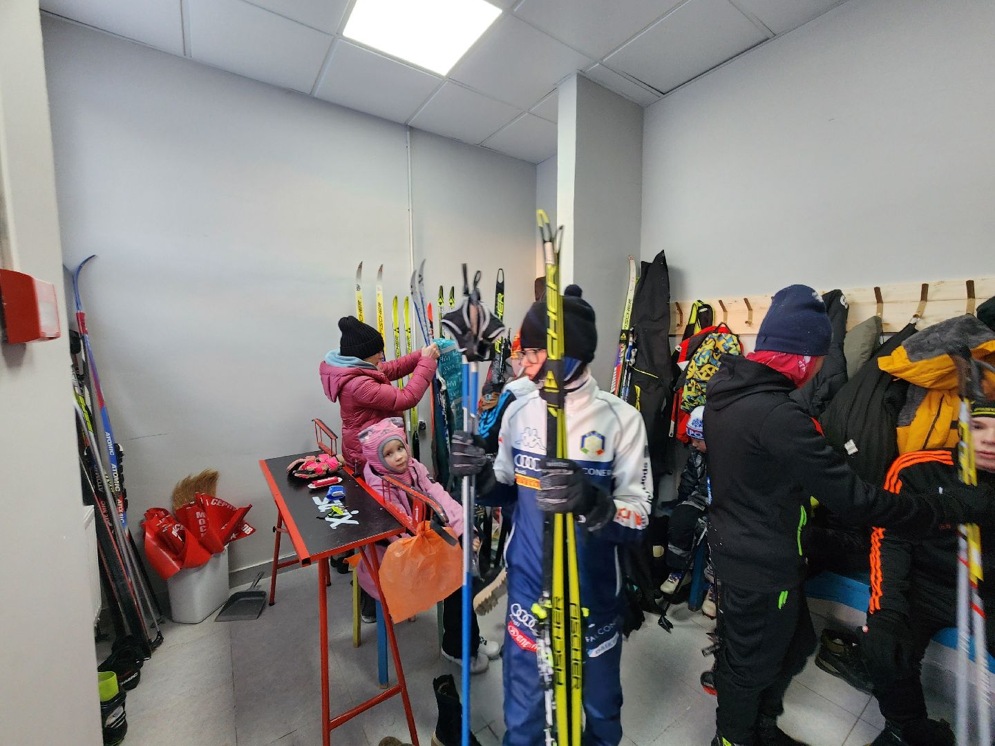 серпухов, подмосковье, секция лыжного спорта, стадион спартак,