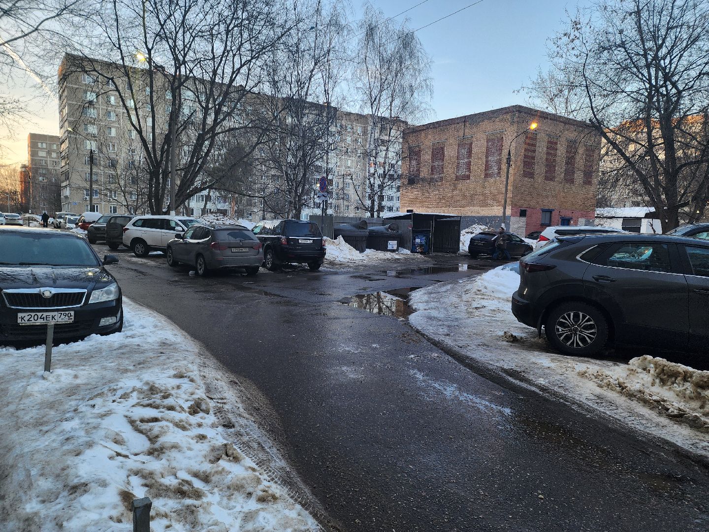 Подольск, контейнерная площадка, благоуйстройство, вывоз мусора,