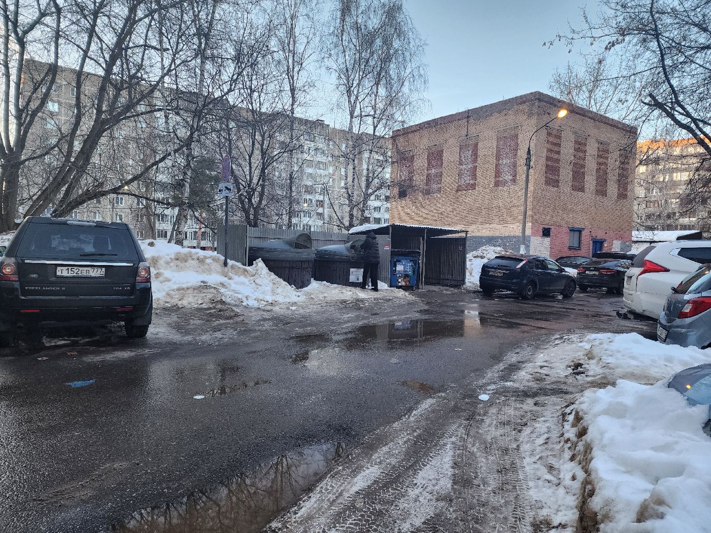 Подольск, контейнерная площадка, благоуйстройство, вывоз мусора,