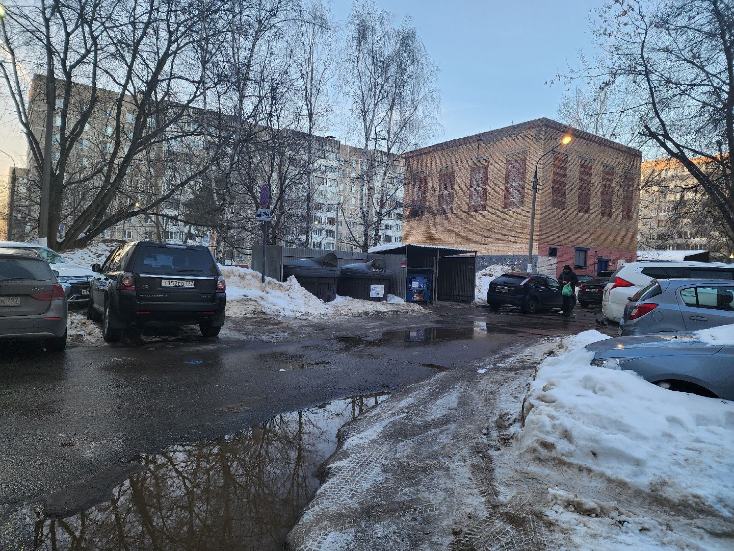 Подольск, контейнерная площадка, благоуйстройство, вывоз мусора,