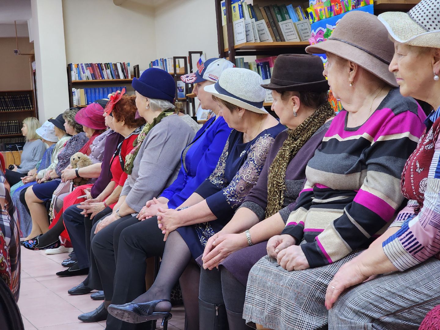 активное долголетие, ногинск, библиотека, пенсионеры,