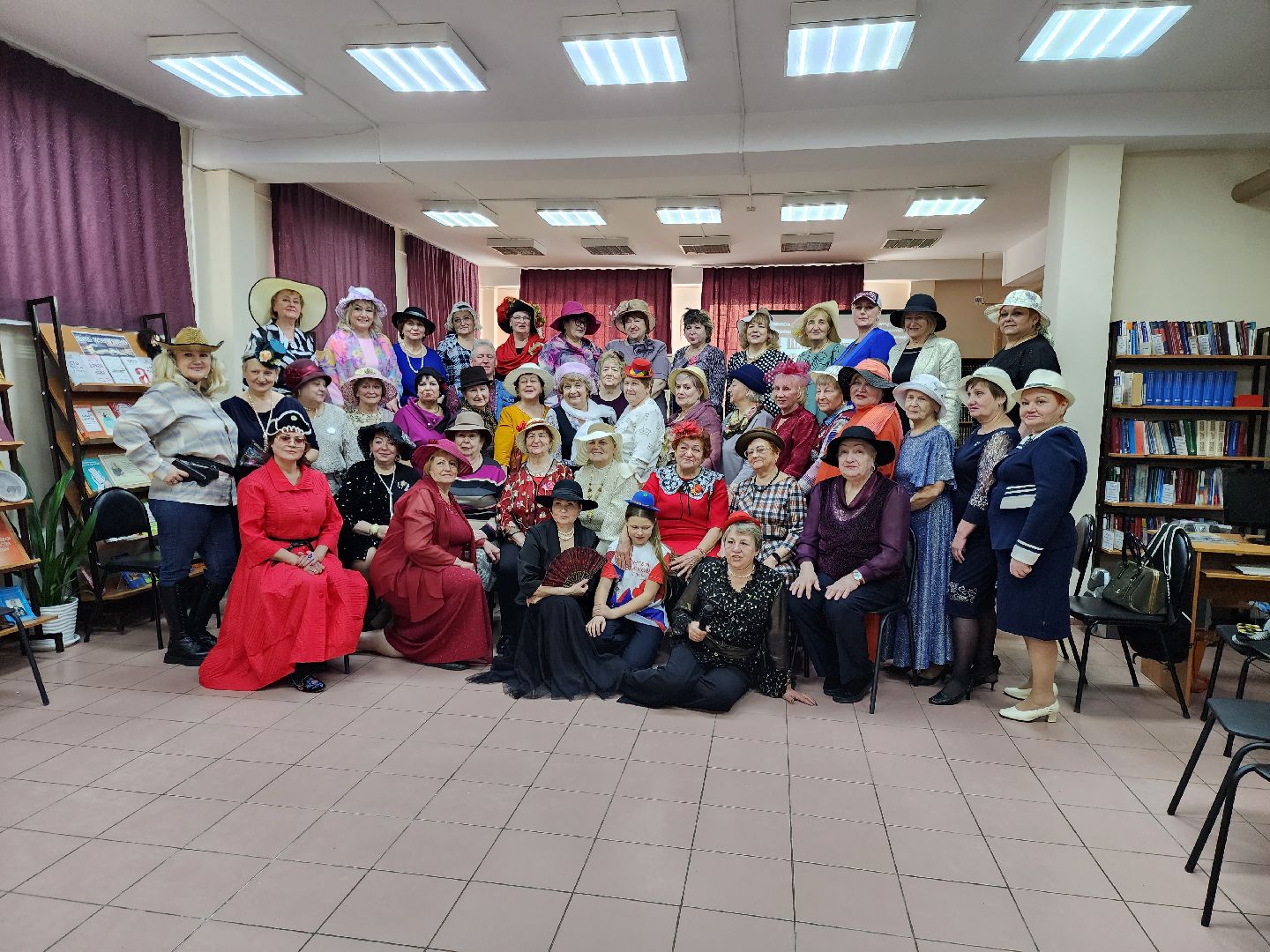 активное долголетие, ногинск, библиотека, пенсионеры,
