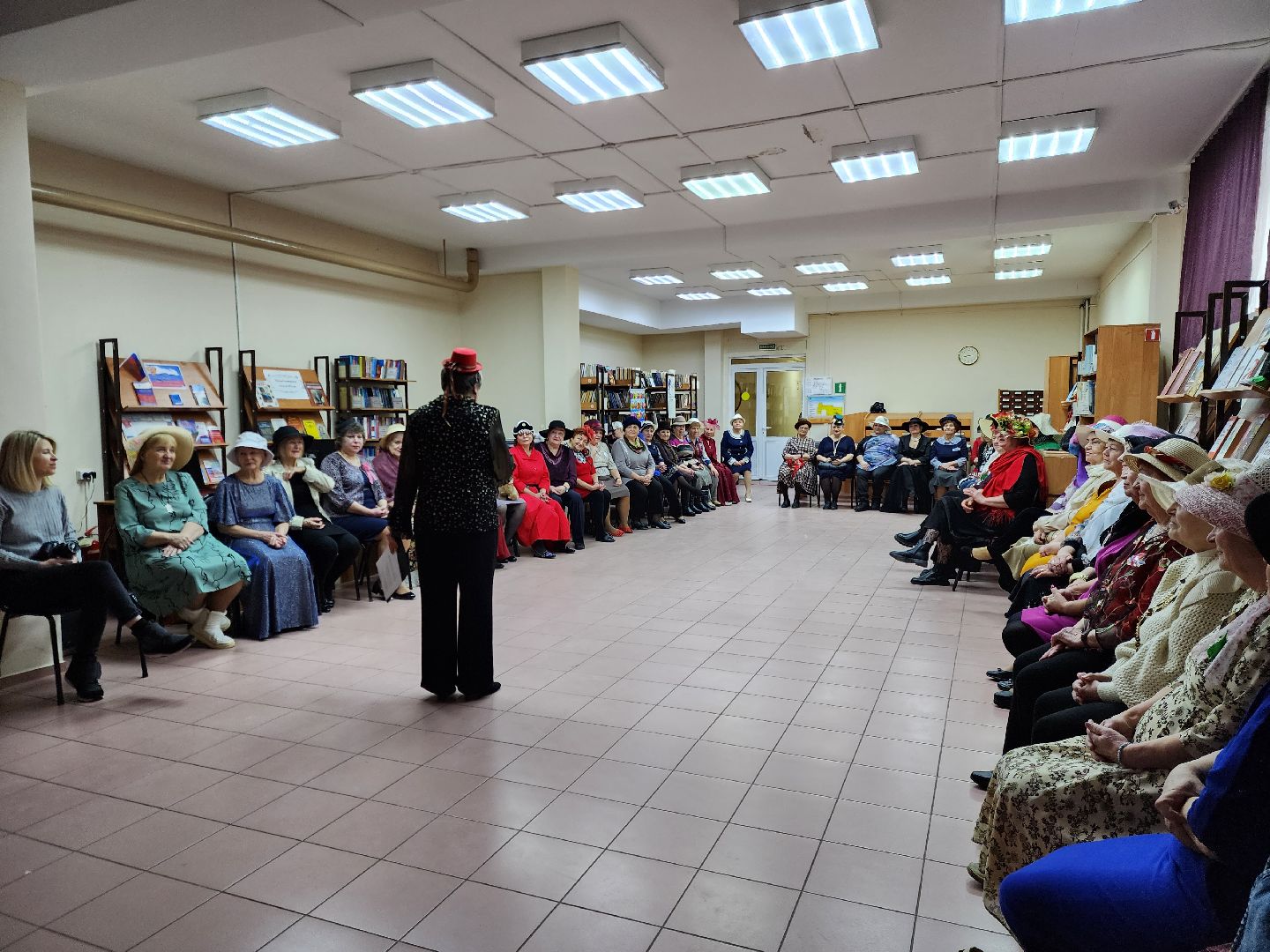активное долголетие, ногинск, библиотека, пенсионеры,