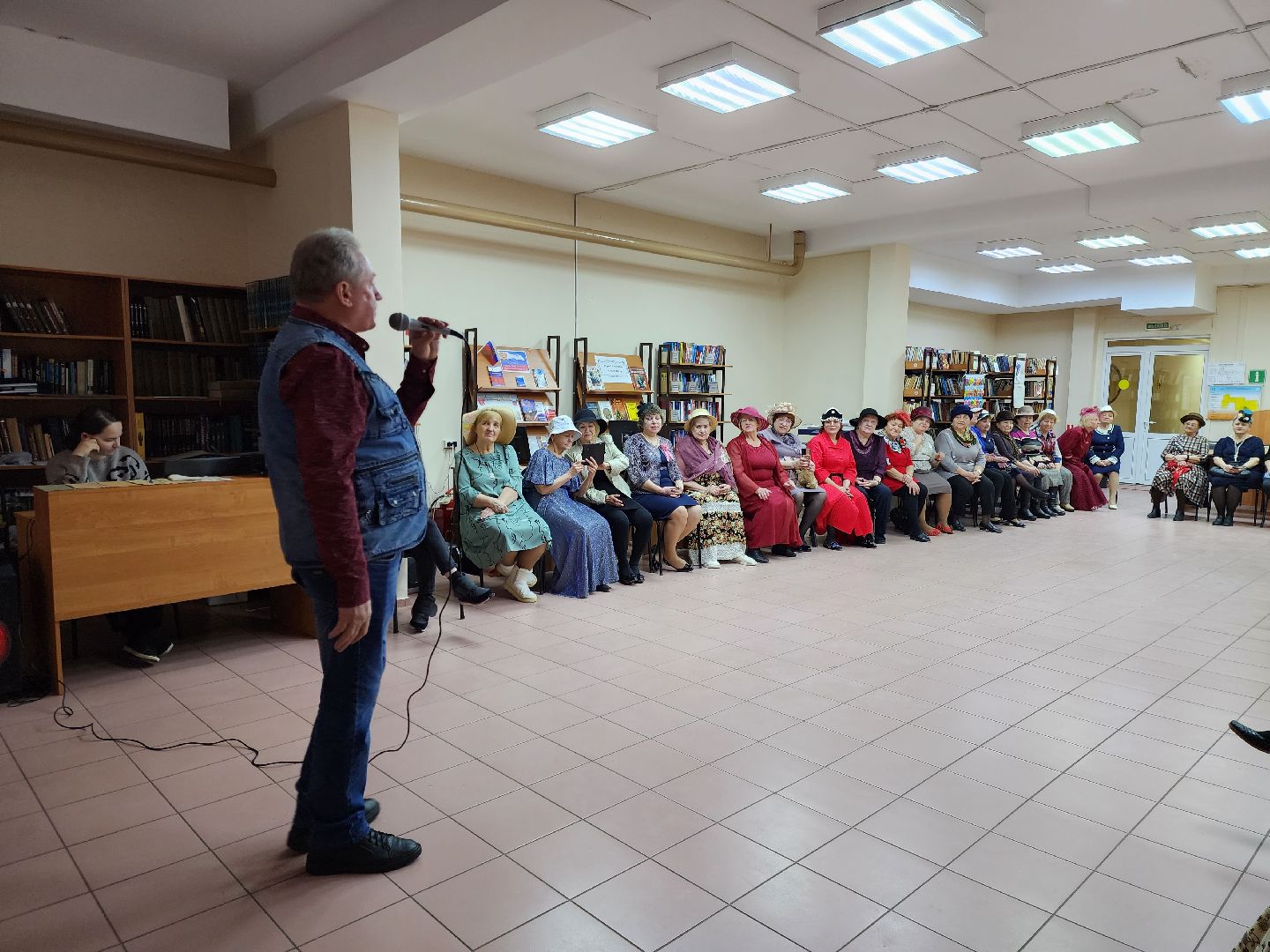 активное долголетие, ногинск, библиотека, пенсионеры,