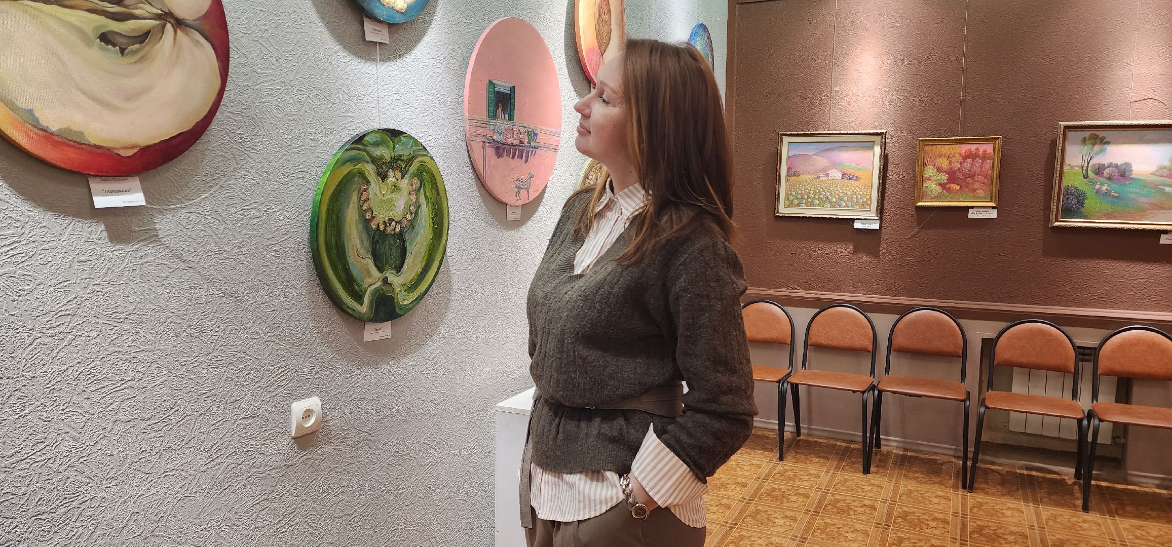 раменское, культура, выставка в ДК Сатурн, раменская художница представила свои работы,