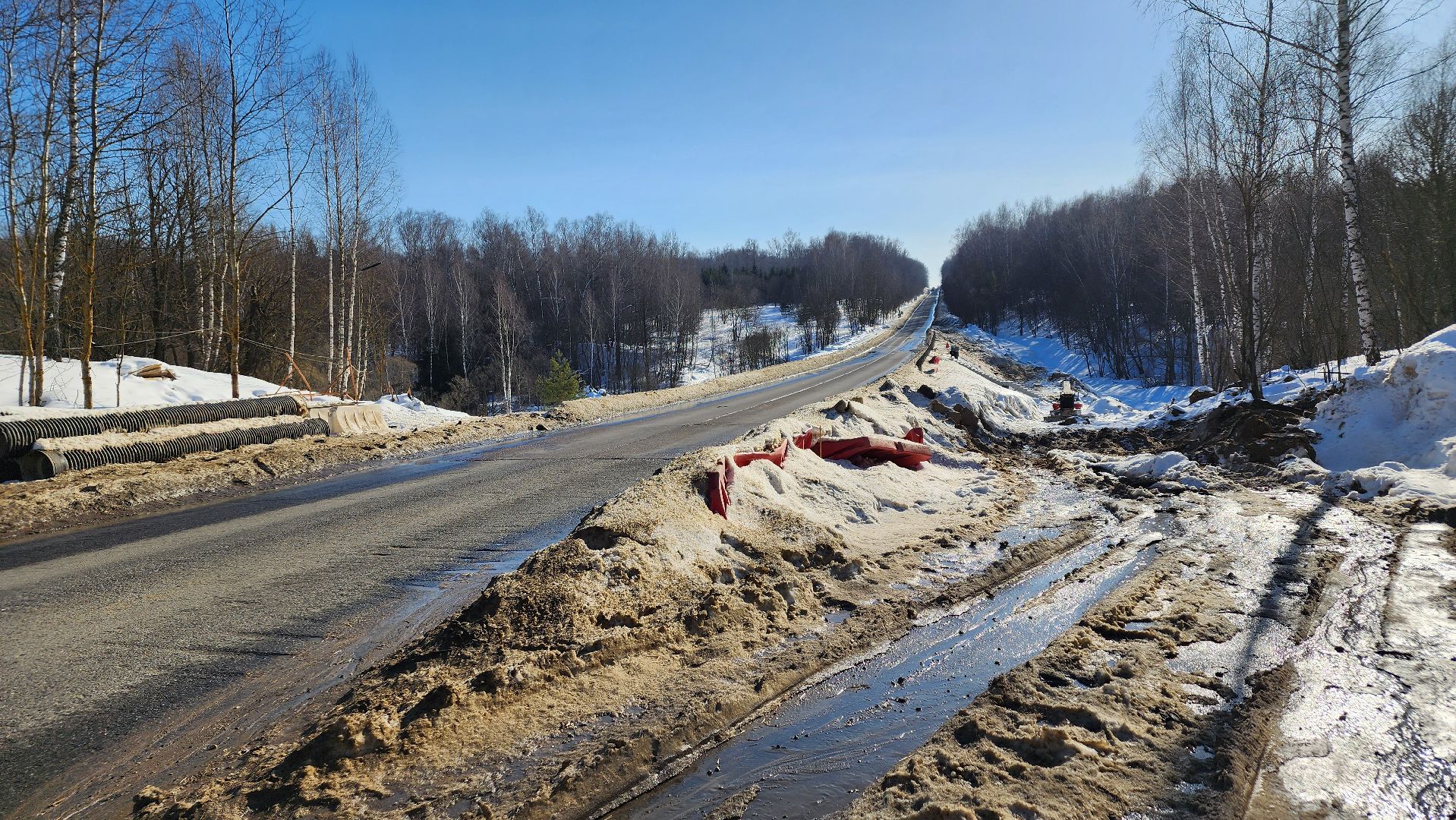 ступино, ремонт дорог ступино, ремонт водовода ступино,