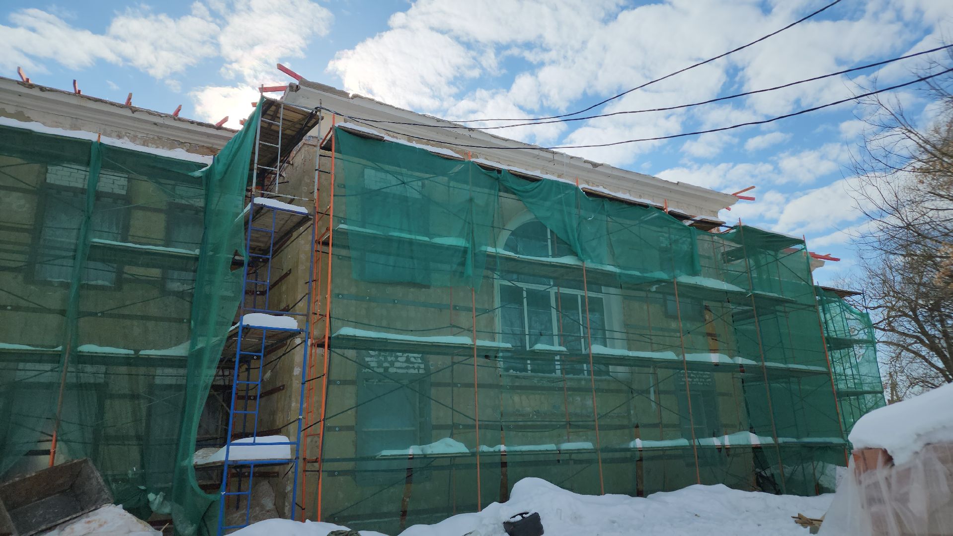 ступино, капремонт поликлиники малино, поликлиника малино,