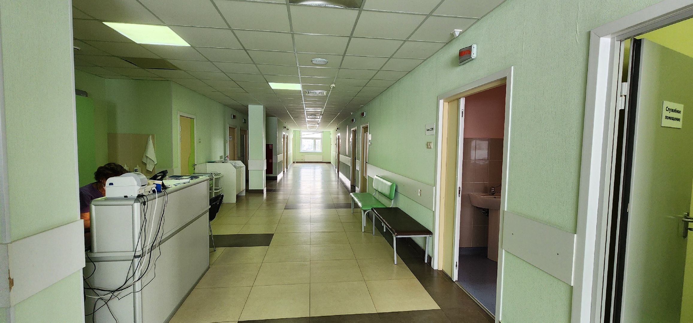 инфекционный корпус, ремонт, Домодедовская больница, Минздрав Подмосковья,