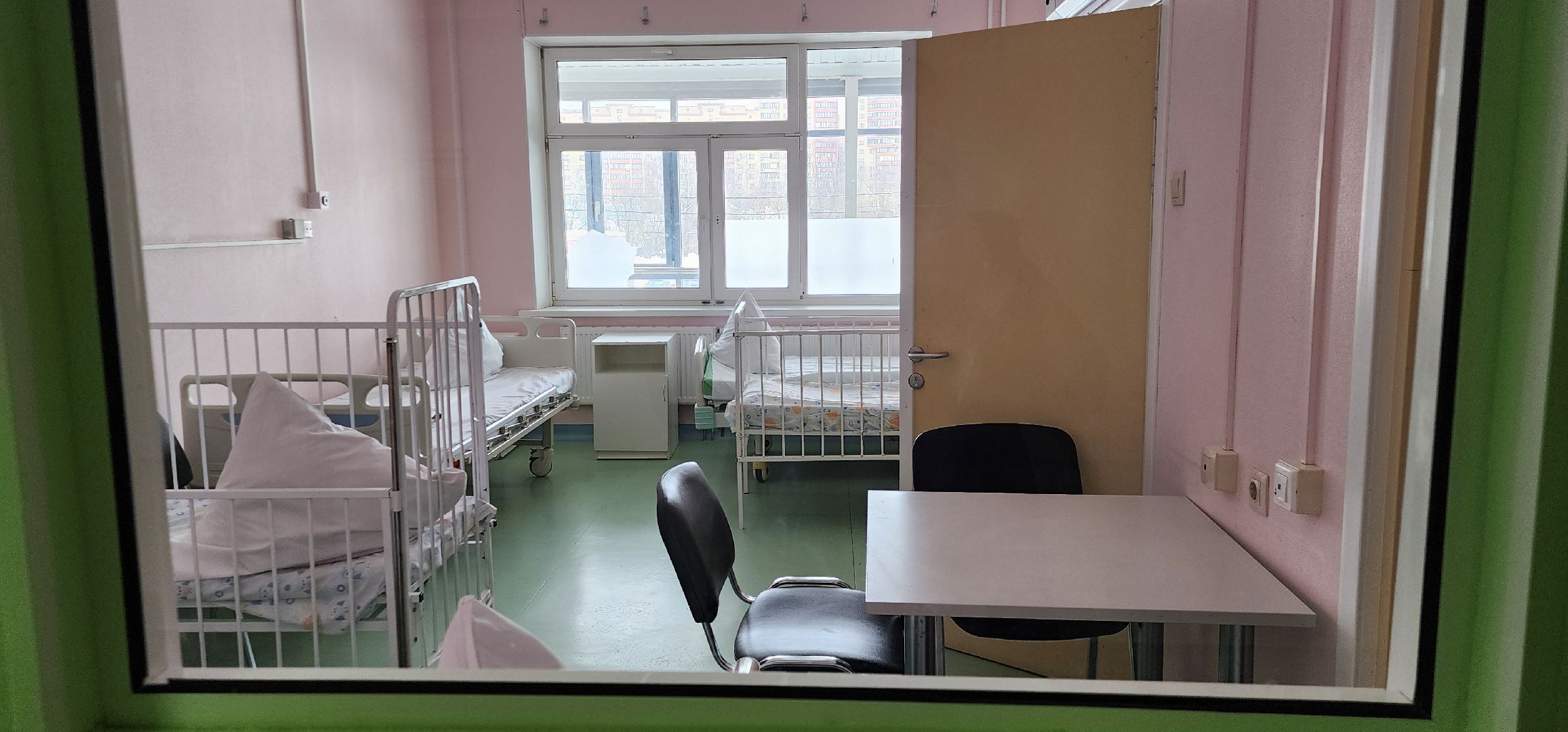 инфекционный корпус, ремонт, Домодедовская больница, Минздрав Подмосковья,