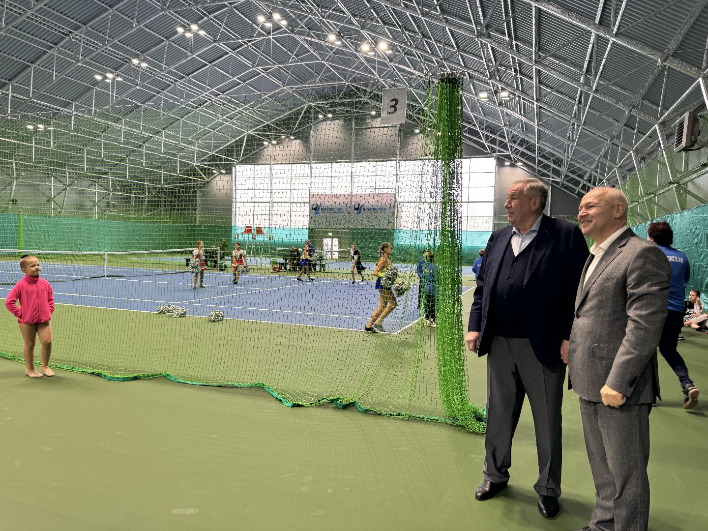 шаховская, теннис, открытие теннисного корта,