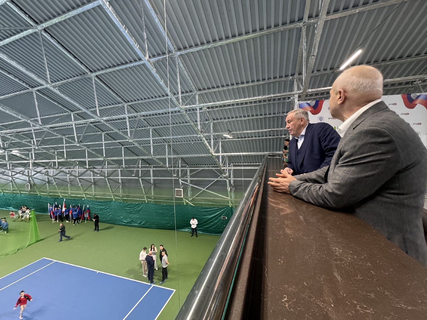 шаховская, теннис, открытие теннисного корта,