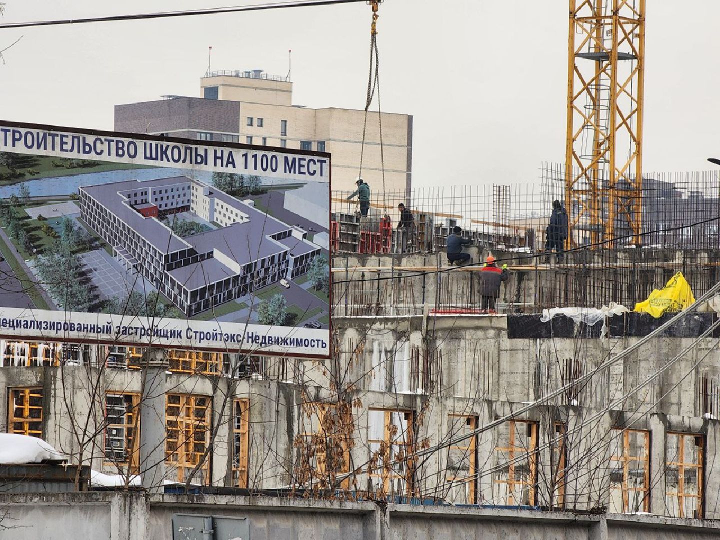 мытищи, строительство, Школа 1100 мест, Школа на Мира,