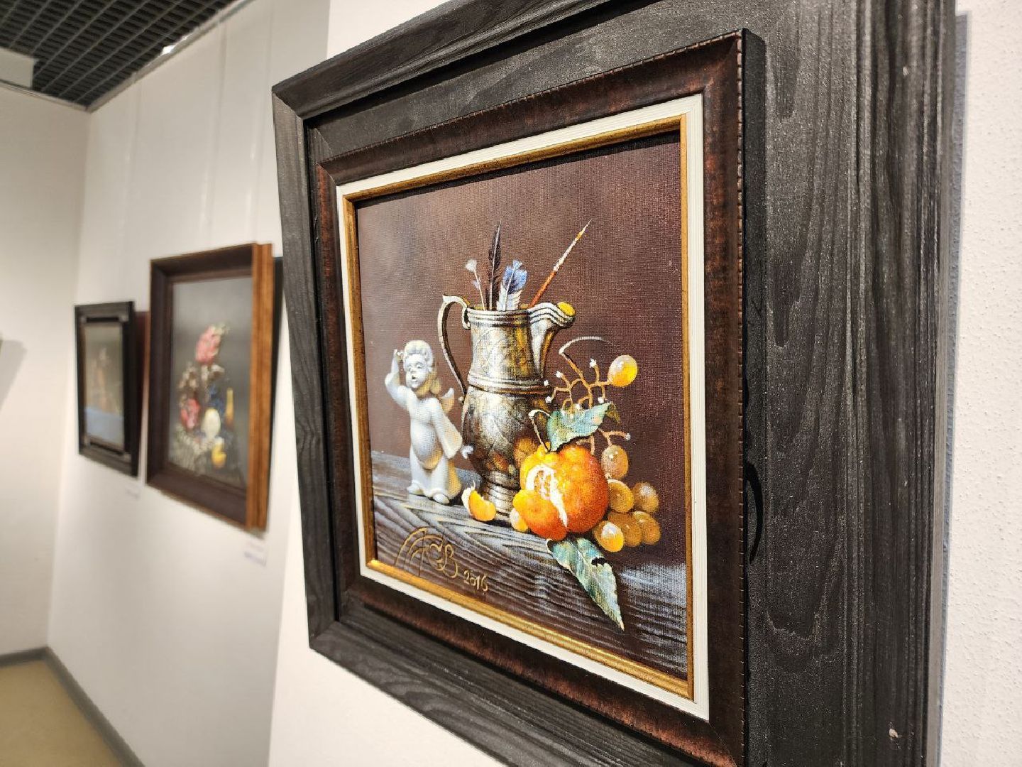 мытищи, культура, Выставка, Сергей Колокольчиков, Натюрморт, Изящество натюрморта,