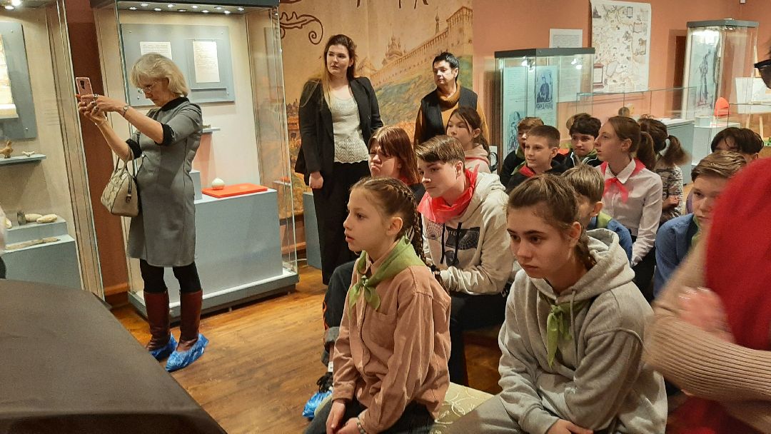 дети, музей,