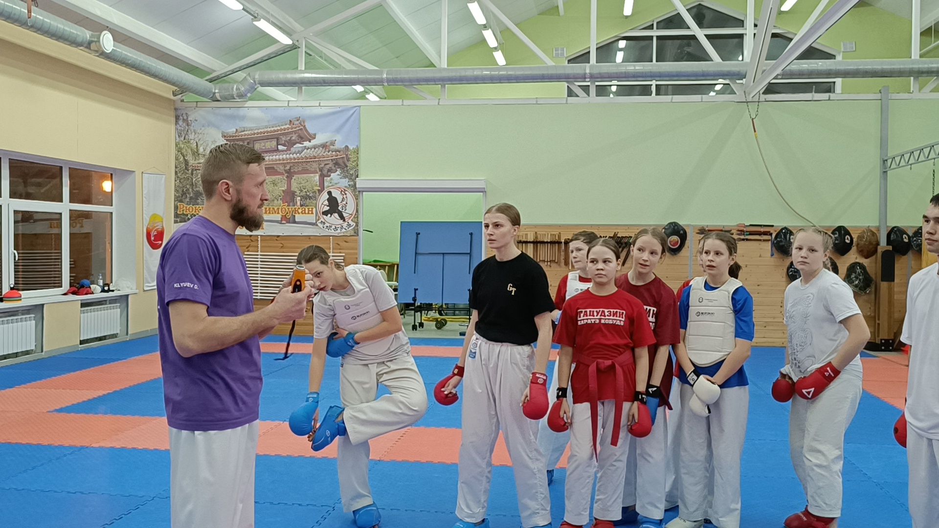 карате, тренировка, спорт, лобня,