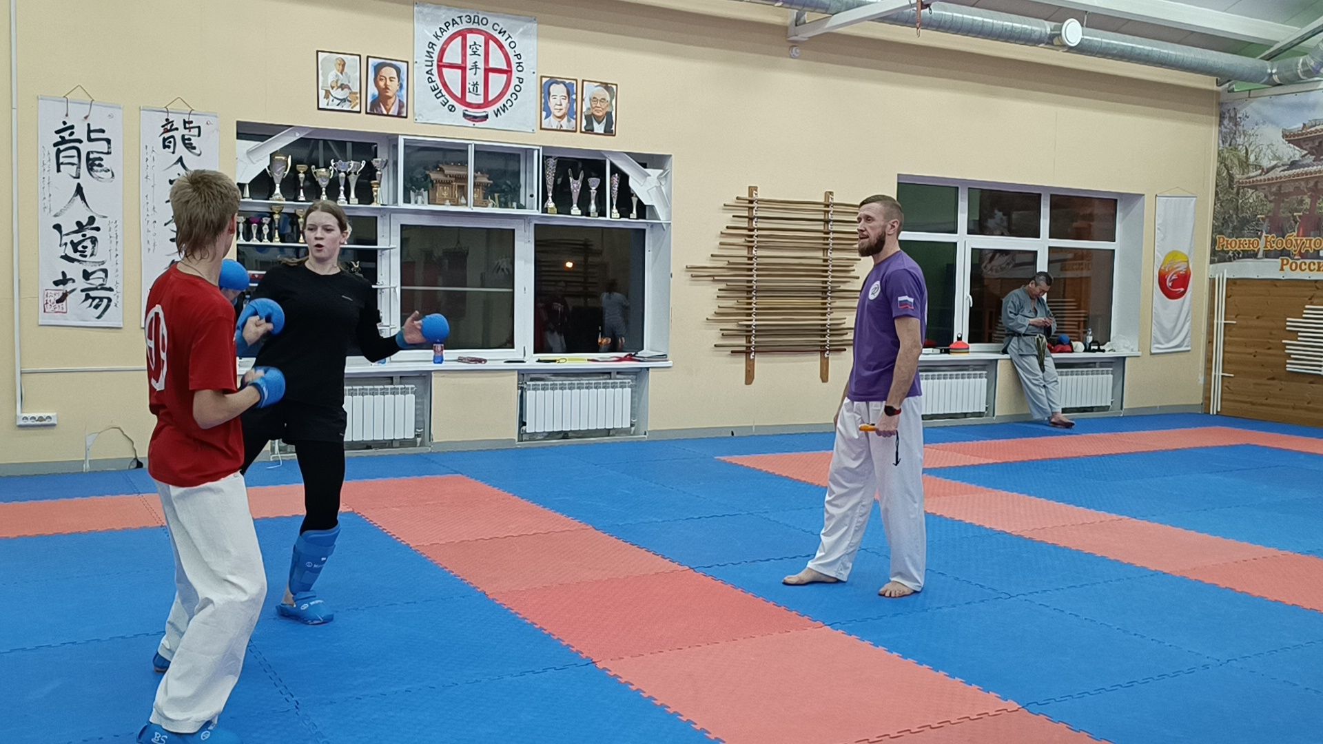карате, тренировка, спорт, лобня,