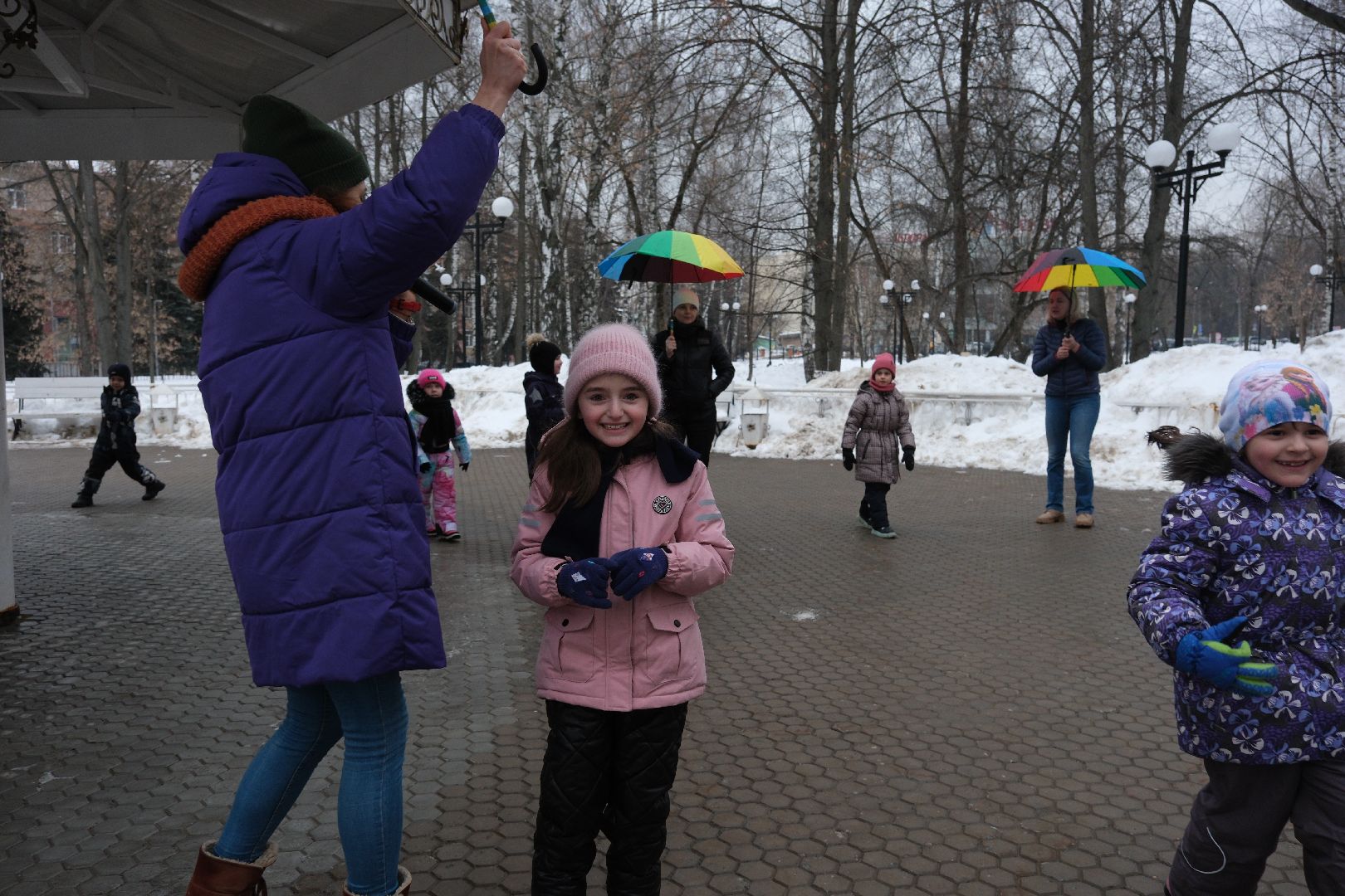 лыткарино, парк, весна, дети,