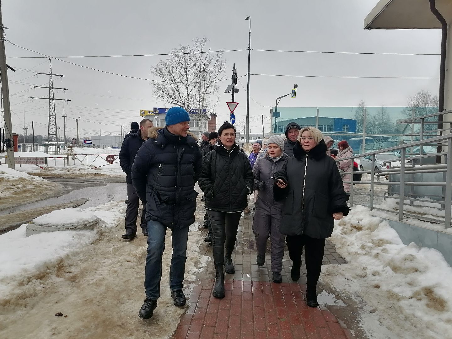 Обход, Ливневки, лобня,