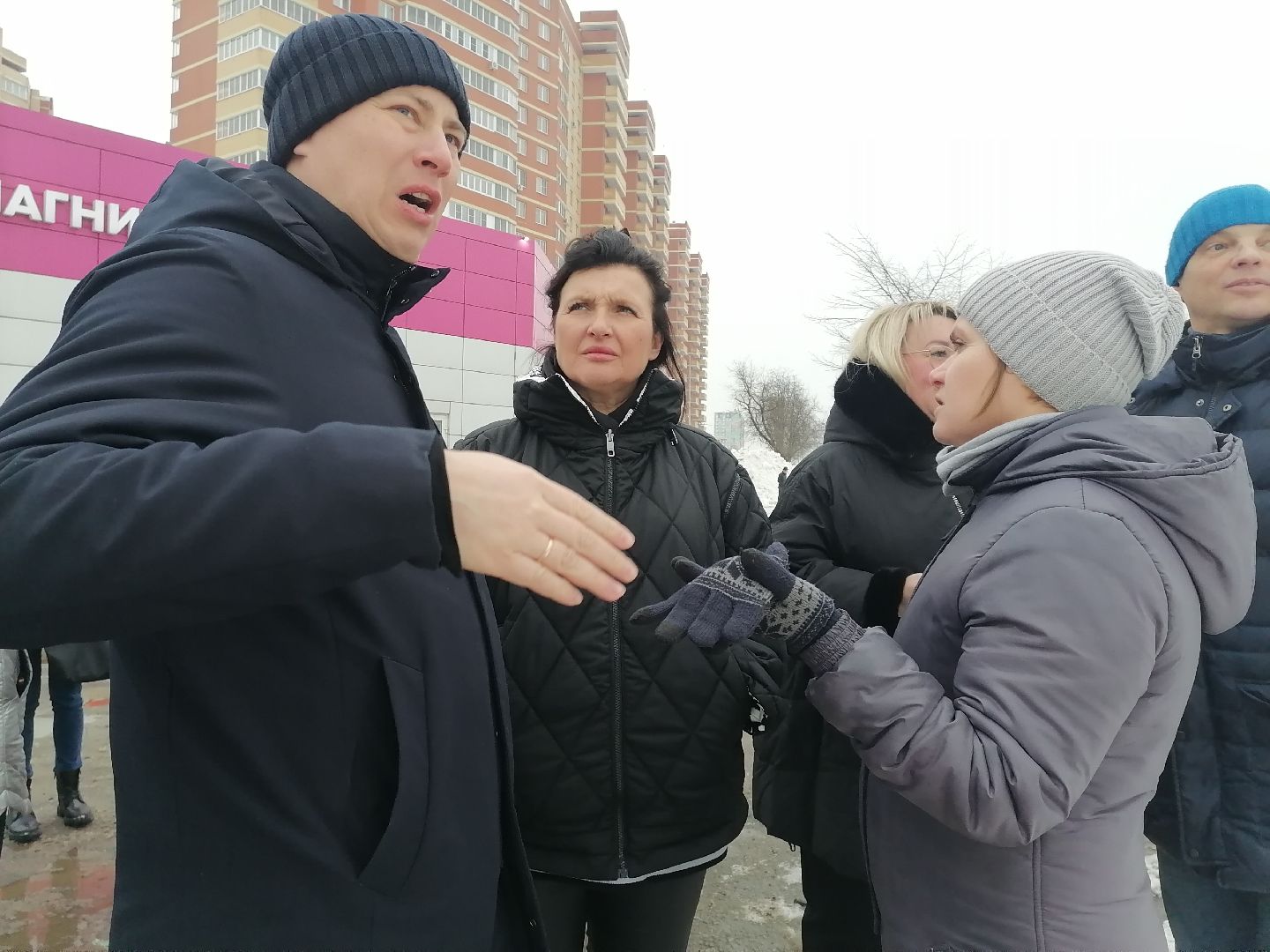 Переход, Жд пути, лобня