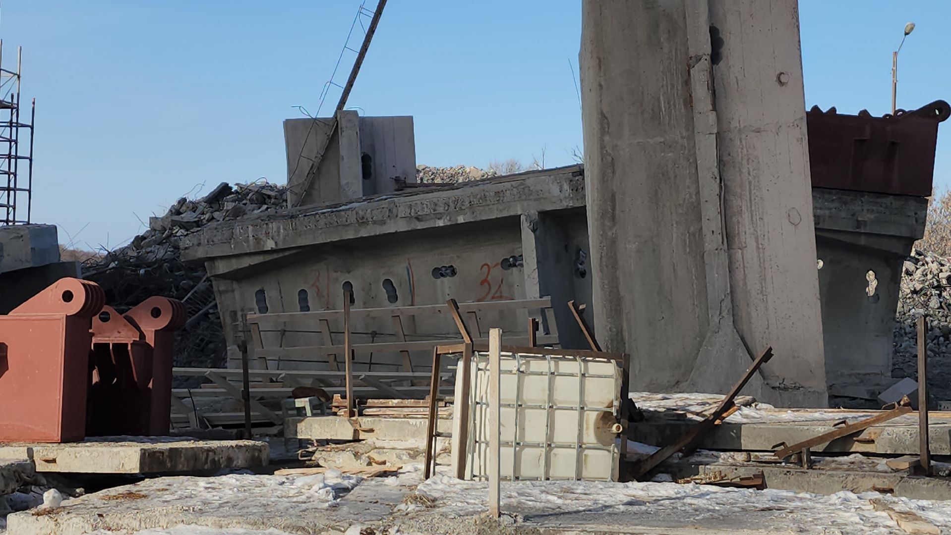 серпухов, река ока, мост через оку, весенний паводок, строительство моста, трасса М2,