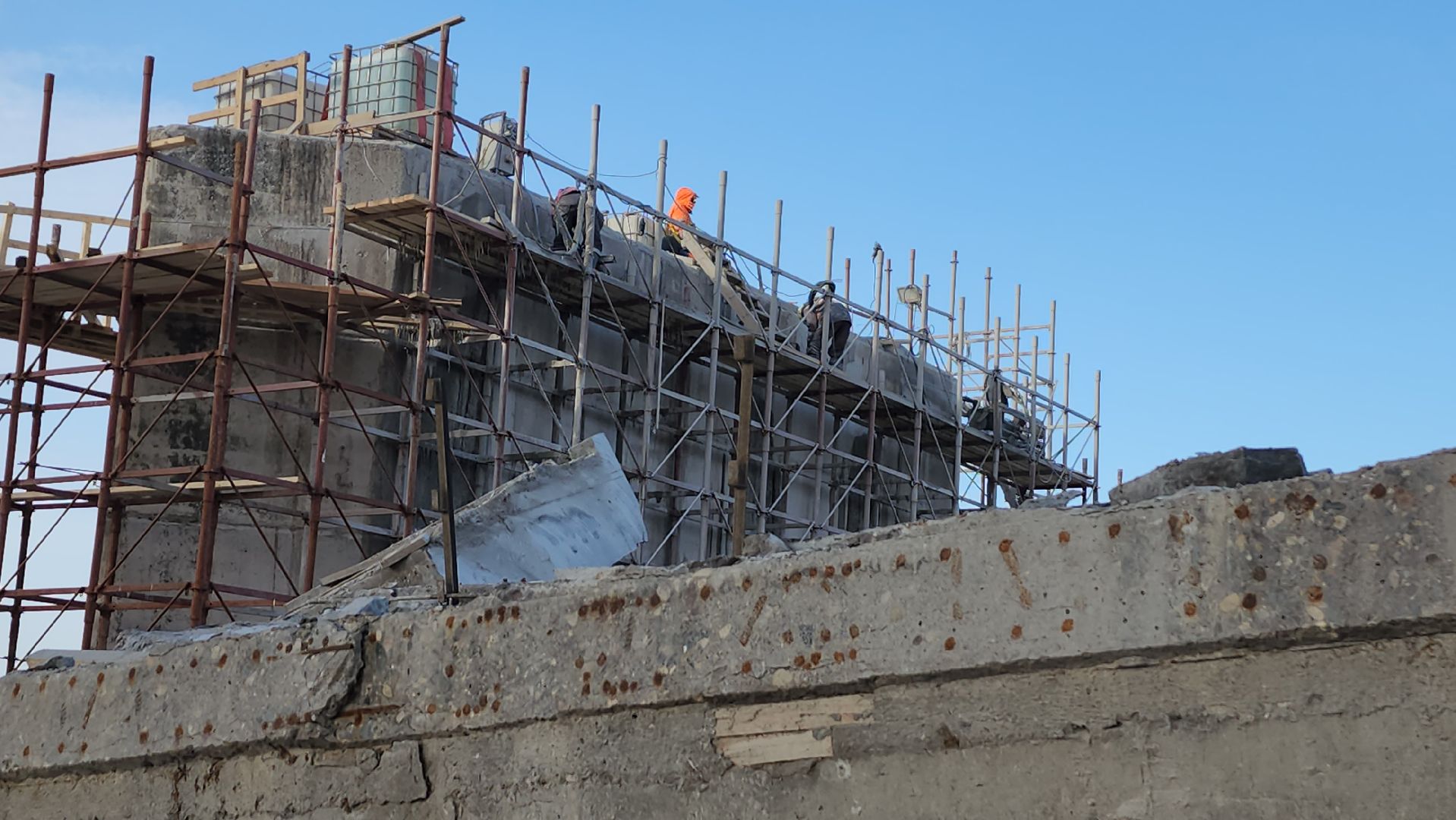 серпухов, река ока, мост через оку, весенний паводок, строительство моста, трасса М2,