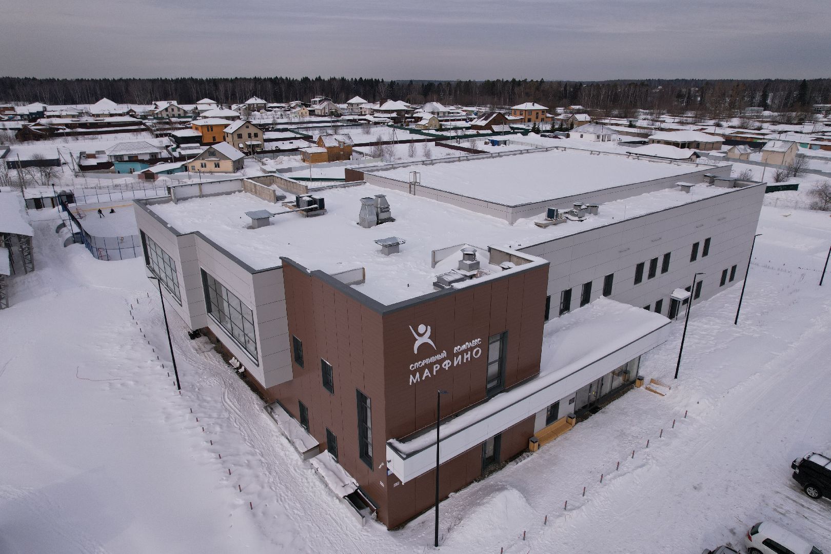 видео с коптера, физкультура, спорт, марфино,