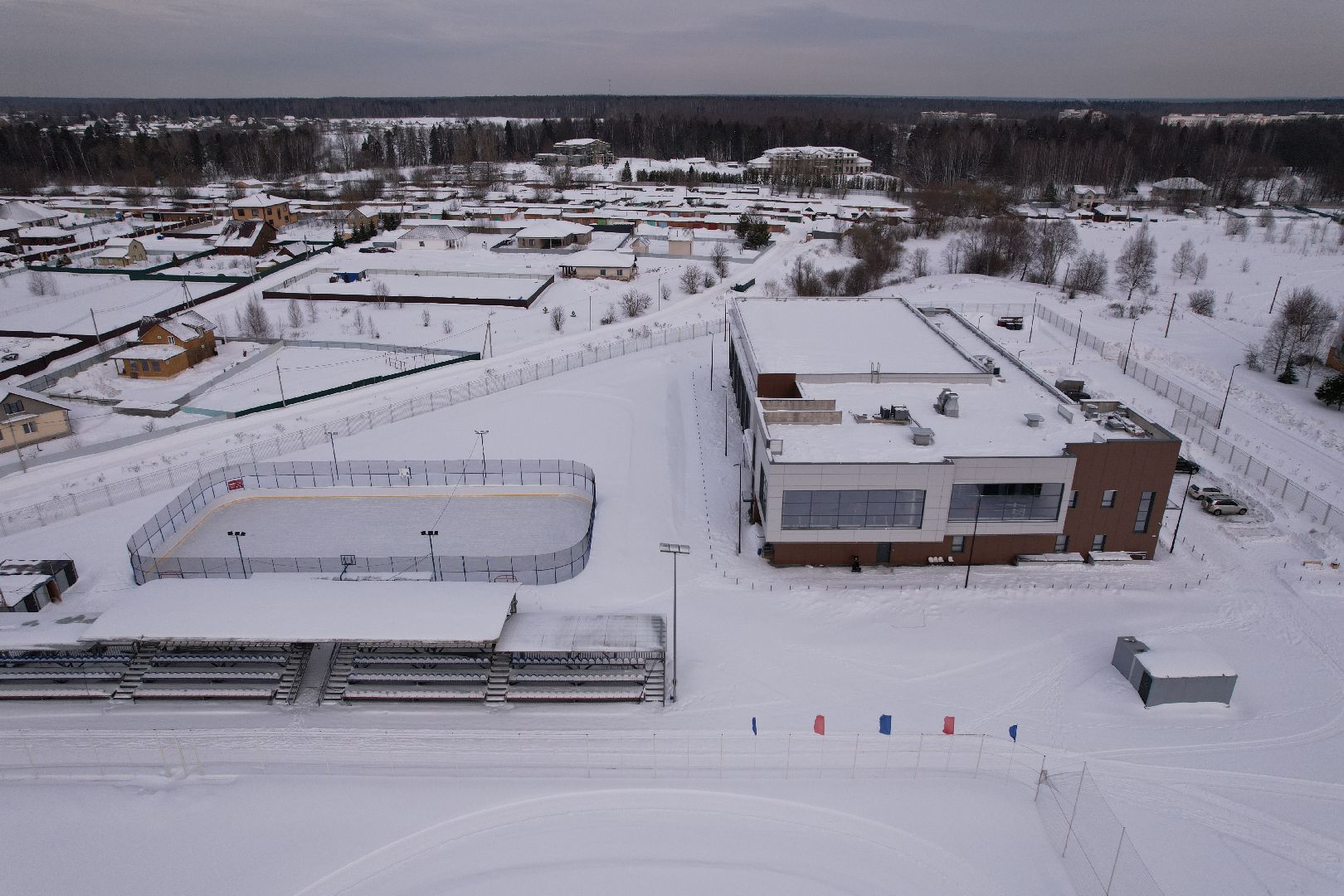 видео с коптера, физкультура, спорт, марфино,