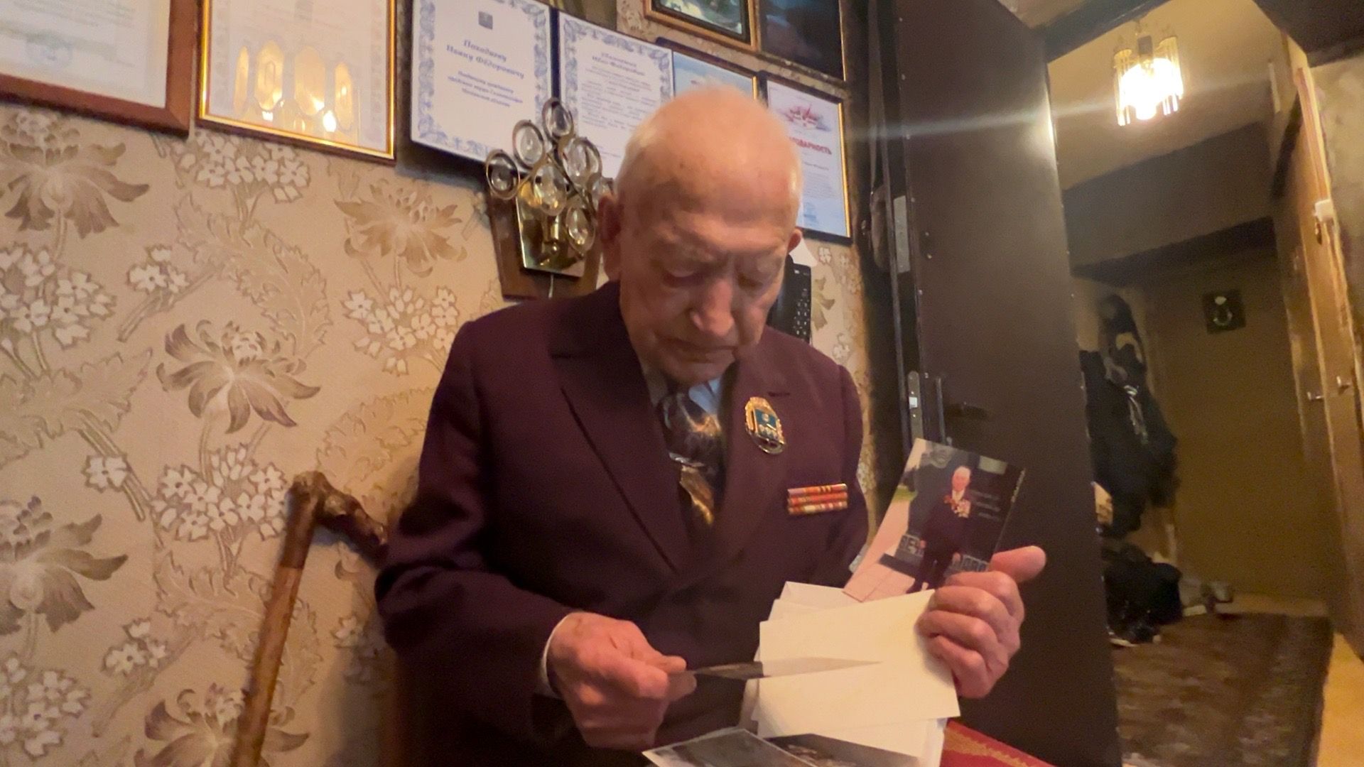 Солнечногорск, Ветеран, Поздравление, день рождения, почетный гражданин,