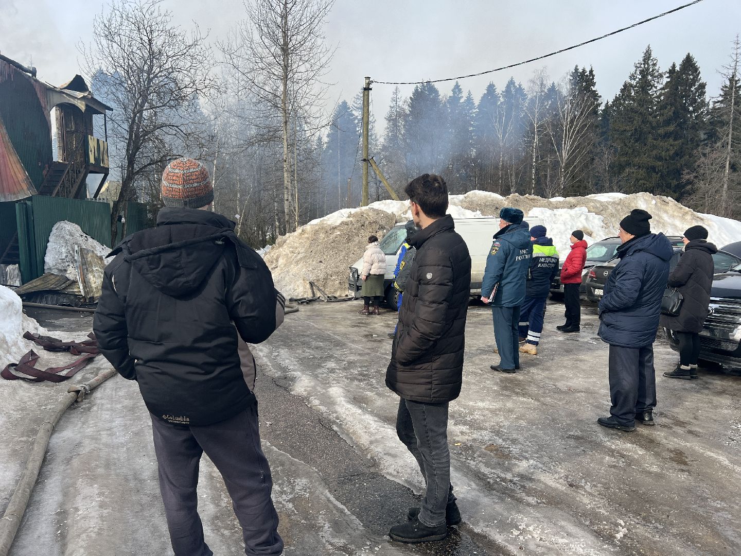 химки, чп, пожар, автосервис,