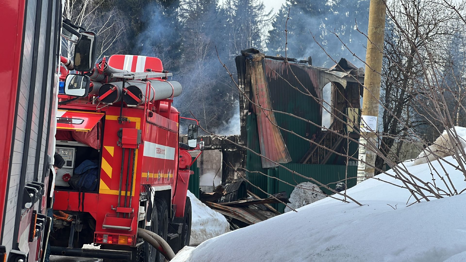 химки, чп, пожар, автосервис,