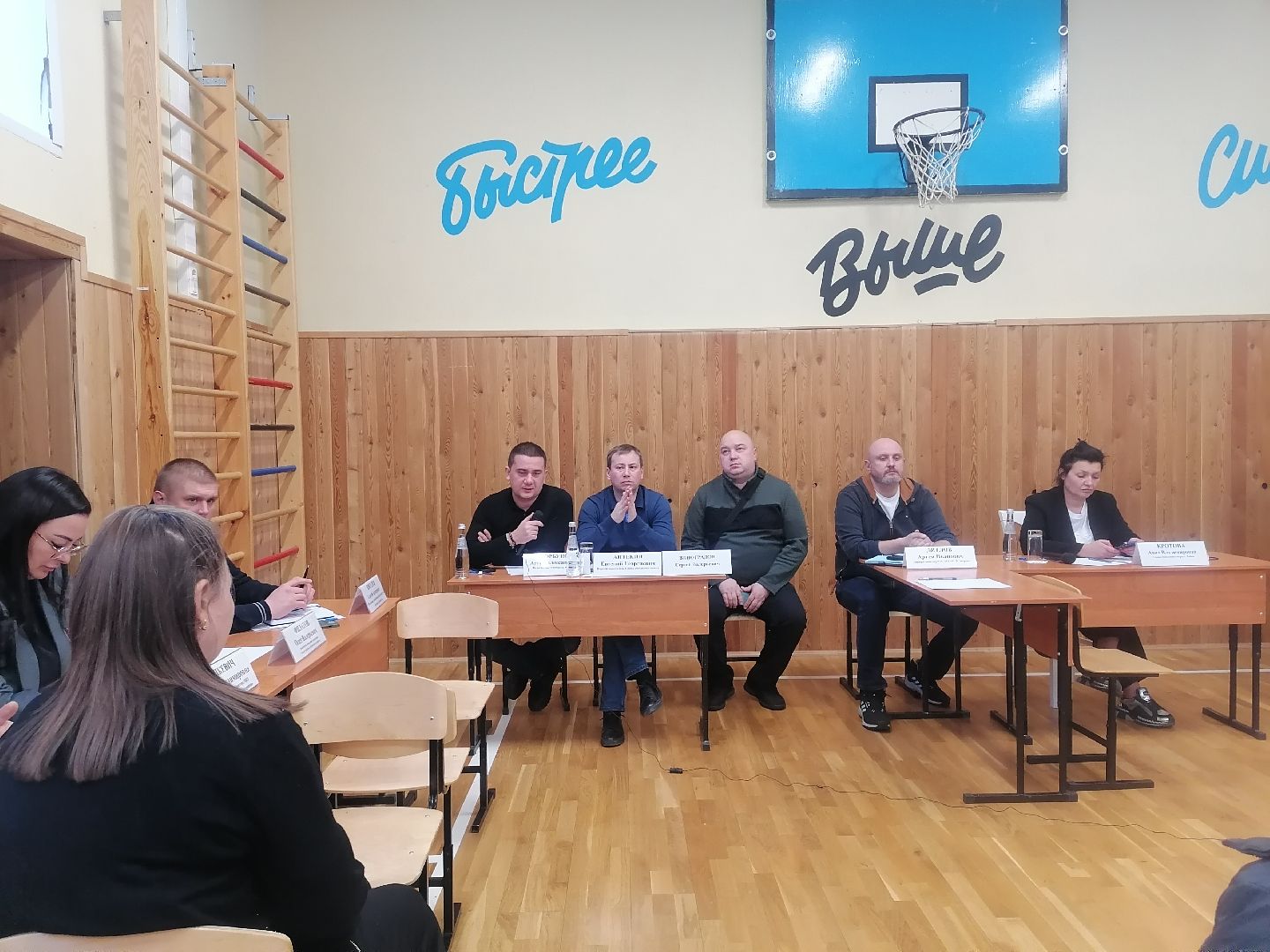 выездная администрация, школа,электричество,