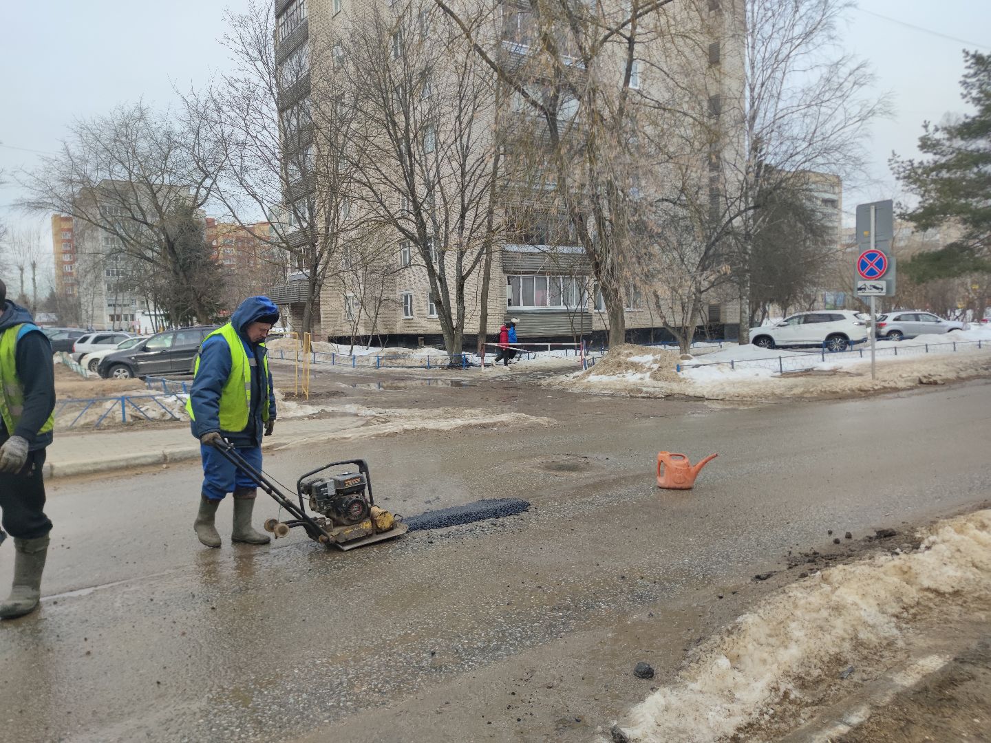 ЖКХ, Дубна, Ямочный ремонт, Коммунальные службы,