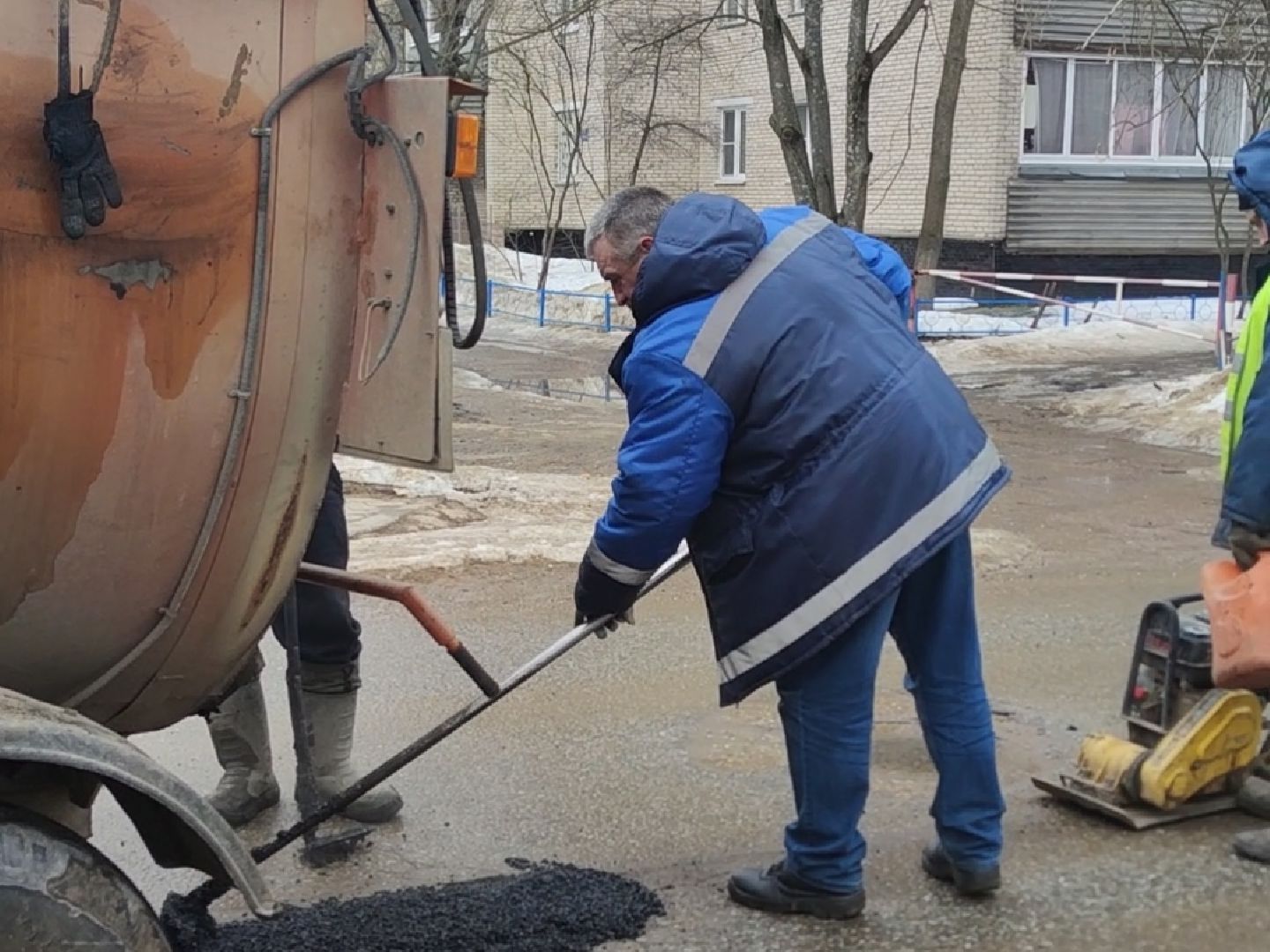 ЖКХ, Дубна, Ямочный ремонт, Коммунальные службы,