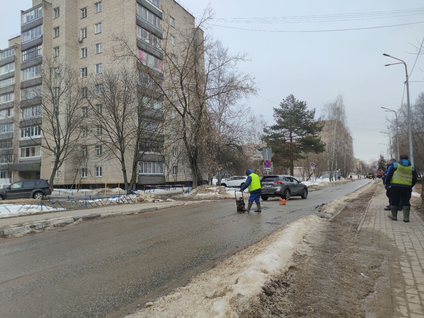 ЖКХ, Дубна, Ямочный ремонт, Коммунальные службы,